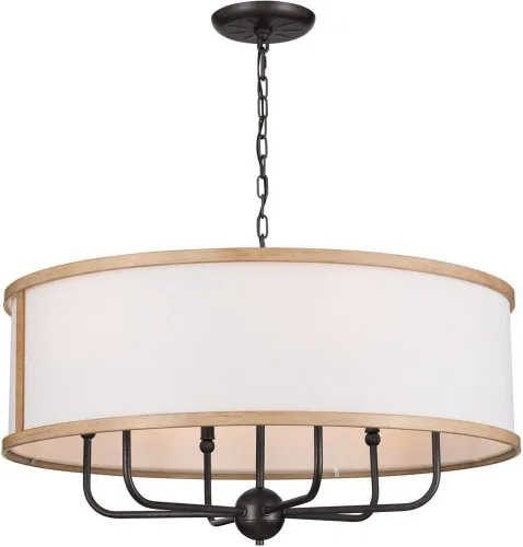 Miniatura 11 de Kichler Heddle - Lámpara de araña de 3 luces de 15.5 pulgadas, color negro texturizado