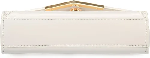 Miniatura 6 de DEXMAY - Bolso de mano de noche para mujer, de charol sintético, plegable, bolso formal
