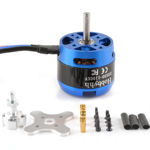 DIAMONDDYNAMICS Hobbyhh - Motor sin escobillas, 3530 1100kv de metal duradero, motor sin escobillas de alta eficiencia, compatible con bricolaje RC