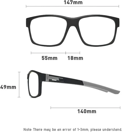 Miniatura 5 de Gafas de lectura de lente completa fotocromáticas para hombre y mujer, gafas de sol de transición deportivas cuadradas para lectores 0 ~+4.00