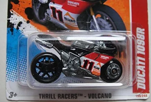Miniatura 2 de Hot Wheels Thrill Racers Volcán Ducati 1098R 199/244