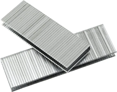 Miniatura 2 de 50 grapas de repuesto para obturador de 0.189 in x 0.748 in de metal para ventana, barra de inclinación, plantación operable para interiores, grapas