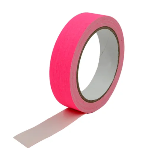 Miniatura 11 de Cinta adhesiva fluorescente azul neón para gaffer, cinta de punta azul neón reactiva a luz negra UV para etapas, juegos de fiesta, pisos