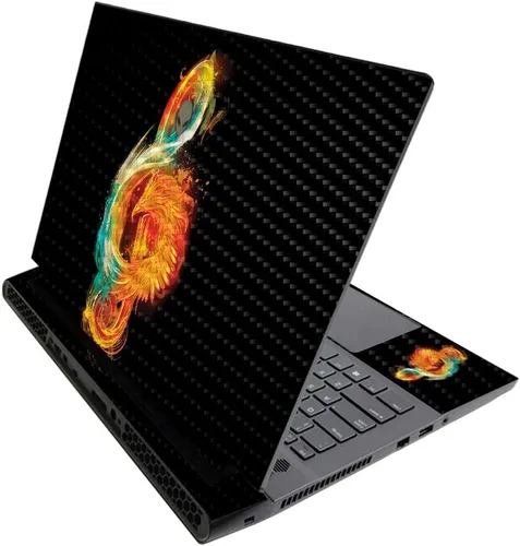 Miniatura 528 de MightySkins - Skin brillante con purpurina para Alienware M17 R3 (2020) y M17 R4 (2021) - Diversión de los años 90 Acabado duradero con purpurina