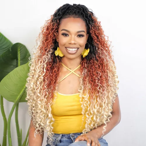 Miniatura 17 de Fulcrum Goddess Locs Cabello de Ganchillo de 10 Pulgadas, 8 Paquetes Nuevo Locs Sintéticos de Ganchillo para Mujeres Negras, Locs de Ganchillo
