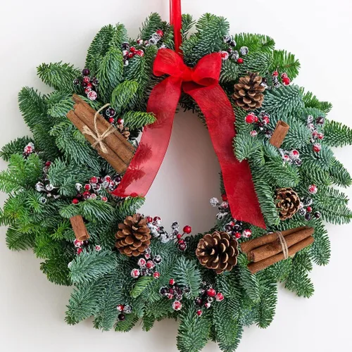 Miniatura 3 de 40 unidades de canela en forma de corona de flores de imitación de 3.1 in de longitud, canela, manualidades de Navidad