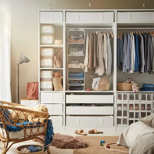 Miniatura 3 de IKEA Skubb Storage Case White 803.000.47 Tamaño 17 ¼x21 ¾x7 ½