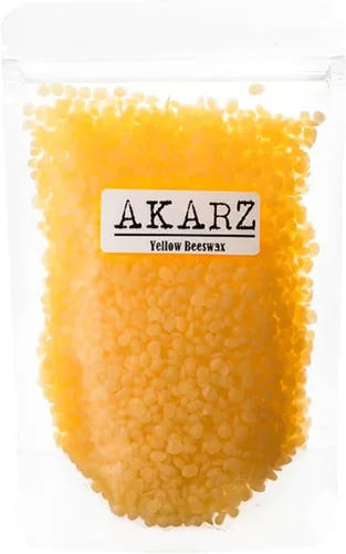 Miniatura 6 de AKARZ Cera de abejas blanca (35.27 oz) Orgánica Natural Pura para Bálsamos Labiales Lociones Velas Abejas Pastillas de Cera
