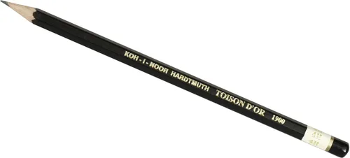 Miniatura 2 de Koh-I-Noor Lápiz Toison d'Or de grafito, grado 4H, paquete de 2 (FA1900.4HBC)