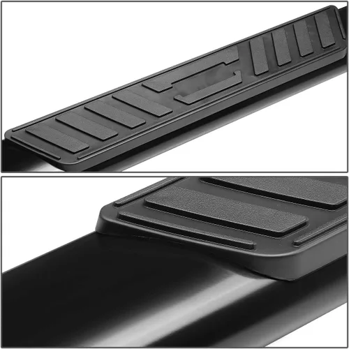 Miniatura 2 de Auto Dynasty Estribos de barra Nerf de 5 pulgadas de tubo ovalado compatibles con Ram 1500 Crew Cab 19-20, acero inoxidable, recubrimiento en polvo