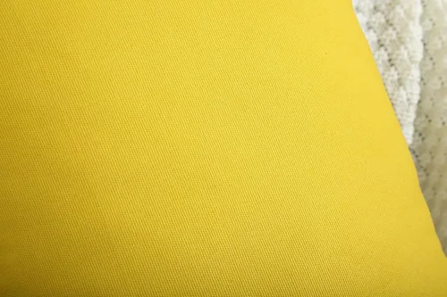 Miniatura 3 de TangDepot - Funda de almohada decorativa hecha a mano 100% lona de algodón sólida / funda de cojín, (12 x 12 pulgadas, amarillo intenso)
