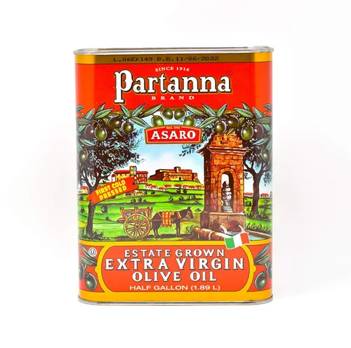 Miniatura 9 de Partanna Aceite de oliva virgen extra, lata de 101 onzas.