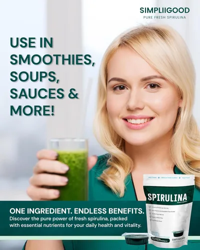 Miniatura 2 de Cubos de espirulina – Superalimento rico en proteínas y vitaminas con sabor natural – Vegano, sin gluten, nutrientes Powerhouse Powerhouse cápsulas