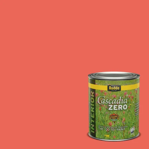 Miniatura 60 de Rodda Paint CASCADIA ZERO - Pintura e imprimación semibrillante para interiores en uno, cuarto de galón, madera de haya beechwood