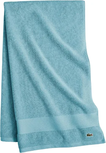 Miniatura 70 de Lacoste Heritage - Sábana de baño de 100 % algodón Supima, aloe, 35" x 70", altamente absorbente y de secado rápido, toalla de baño súper suave