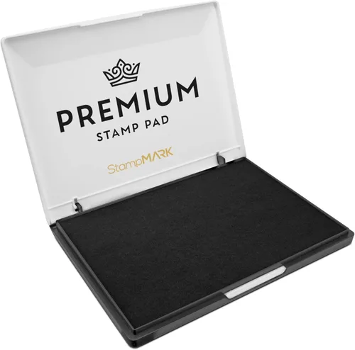 Miniatura 33 de StampMark Almohadilla de sello prémium tamaño mediano 3 x 4 pulgadas – para sellos de goma tradicionales – Almohadilla de fieltro color rosa