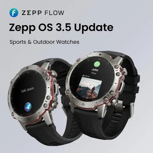 Miniatura 2 de Amazfit Falcon Reloj Inteligente Premium 49mm, Reloj de Fitness, GPS de Banda Dual, Entrenador de Fitness AI, Titanio, Batería de 14 Días, Negro
