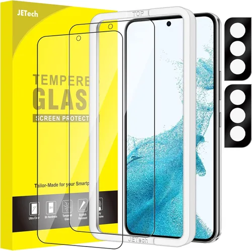 Miniatura 23 de JETech - Protector de pantalla para Samsung Galaxy S20 FE de 6.5 pulgadas con protector de lente de cámara, película de vidrio templado, compatible