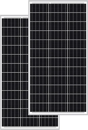 Miniatura 11 de ExpertPower Panel solar monocristalino de 100 vatios y 12 voltios, diseño compacto de 35.43 x 22.83 x 1.18 pulgadas, módulo de alta eficiencia