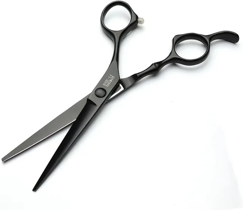 Miniatura 4 de Sharonds Tijeras profesionales de peluquería Tijeras de corte de pelo Set para peluquería salón (6 pulgadas planas)