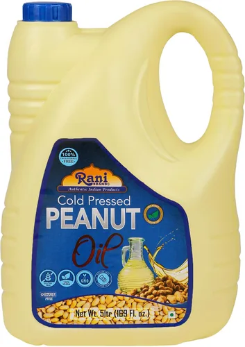 Miniatura 12 de Rani Aceite de maní 16.9 onzas (16.9 fl oz) prensado en frío 100% natural Sin OMG Kosher Vegano Sin gluten