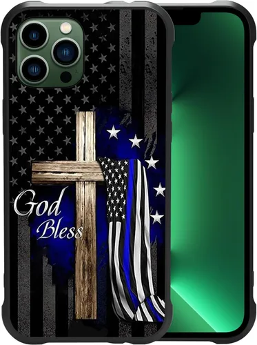 Miniatura 24 de Funda con diseño de ciervo y bandera estadounidense para iPhone 11 Pro Max - Funda protectora de poliuretano termoplástico resistente, antiarañazos