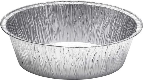 Miniatura 6 de Sartenes de aluminio para horno holandés de 8 pulgadas Molde desechable para pasteles y sartenes de aluminio extra profundas para hornear