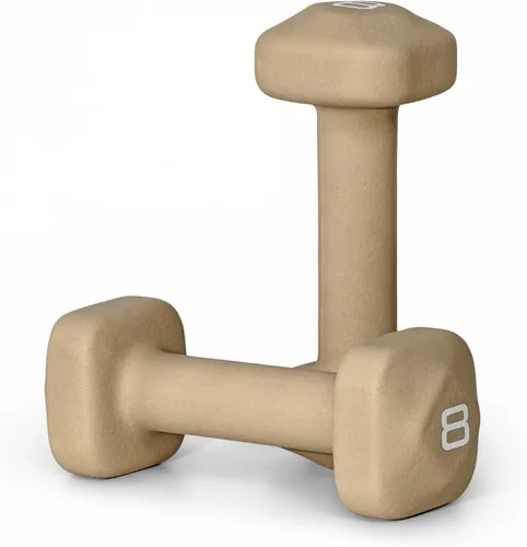 Miniatura 15 de Tone Fitness Pares de Mancuernas de Pesas de Neopreno con Cabeza Cuadrada Antirrodamiento Múltiples Opciones Azul