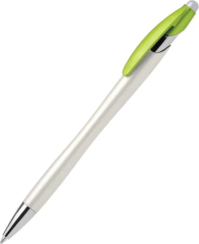 Miniatura 4 de ExpressDesigns™ - Bolígrafos personalizados con lápiz capacitivo - The Pearl - Bolígrafos metálicos personalizados con nombre impreso con tinta