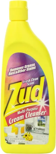 Miniatura 8 de Zud Limpiador en crema (paquete de 2) – Fórmula de limpiador de baño/sin blanqueador para superficies brillantes/elimina el óxido, manchas de agua