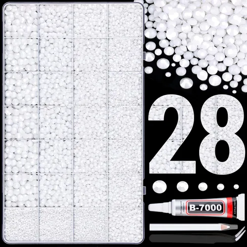 Miniatura 18 de 30000 diamantes de imitación de resina para deslumbrar con pegamento de joyería B7000, gemas de imitación doradas para manualidades, ropa, vasos