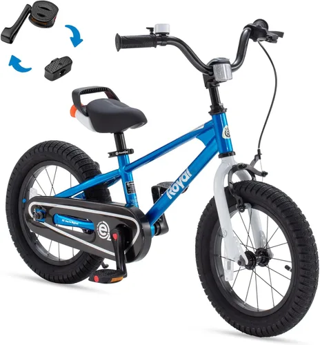 Miniatura 33 de RoyalBaby EZ Kids Bike 12 14 16 18 20 Inch Balance Pedal 2-in-1 Training Bicycle Boys Girls Ages 3 to 12 Years Easy Learn for Beginners