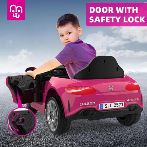Miniatura 7 de MINIATURE MOTORS - Auto eléctrico con licencia de 12 V con control remoto para niños, automóvil de paseo con Bluetooth, reproductor de música USB