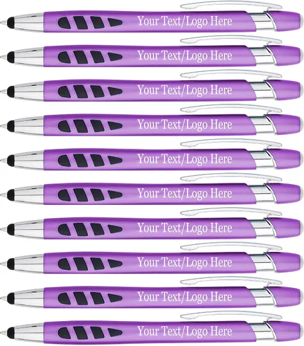 Miniatura 7 de Personalizado con tu logotipo personalizado o bolígrafos de texto, paquete de 300 unidades a granel para negocios, fiestas y eventos, lápiz