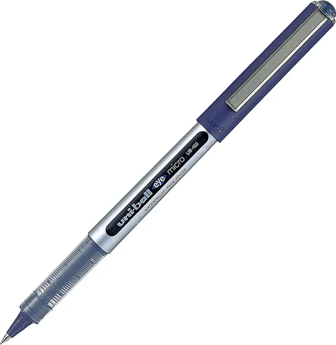 Miniatura 2 de uni-ball Eye Micro Ub-150E - Bolígrafo de tinta de gel (0.020 in, 6 unidades, 3 unidades), color negro y azul