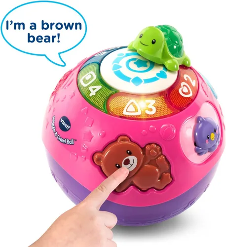 Miniatura 3 de VTech Wiggle and Crawl Ball, morado