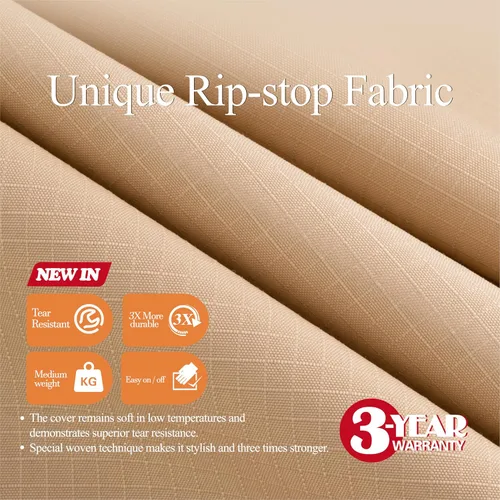 Miniatura 2 de WJ-X3 Funda Apilable para Silla de Patio, Resistente, Resistente al Viento e Impermeable, Fundas para Sillas de Patio al Aire Libre, 28A x 36P x