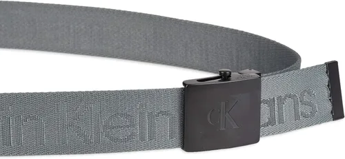 Miniatura 3 de Calvin Klein de los hombres ajustable Firma algodón belt-white