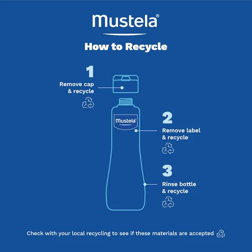Miniatura 7 de Mustela Baby - Champú suave con aguacate natural, cuidado del cabello para niños de todas las edades y tipos de cabello, fórmula biodegradable y sin