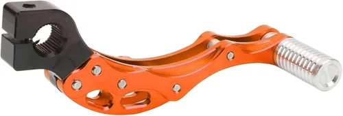 Miniatura 4 de Aramox Kick Start Pedal Kick Starter Palanca de arranque, palanca de arranque Kickstart, aleación de aluminio de alta resistencia, accesorio Naranja