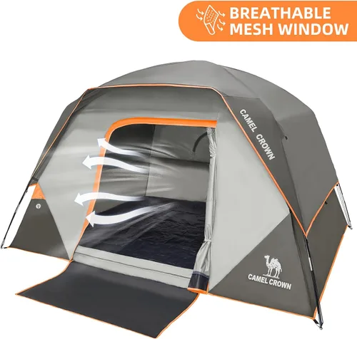 Miniatura 3 de CAMEL CROWN Tents for Camping 4/6 Person Tent Waterproof Easy Setup Backpacking Tents