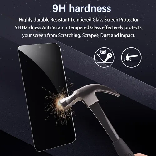 Miniatura 3 de Paquete de 3 protectores de pantalla de privacidad para Samsung Galaxy S24, película de vidrio templado transparente HD, antiespía, antiarañazos