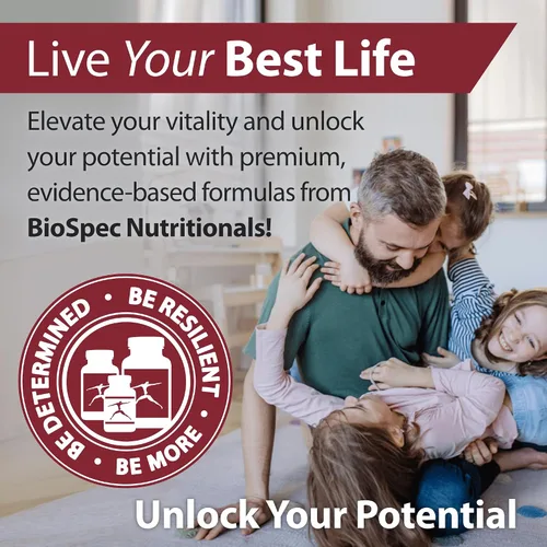 Miniatura 5 de BIOSPEC NUTRITIONALS Probiotic-5 - Complejo probiótico de amplio espectro con 5 mil millones de microorganismos y 5 cepas únicas por cápsula