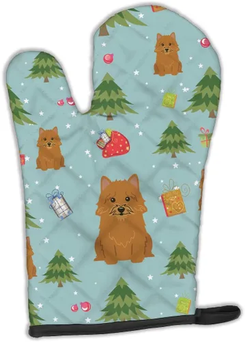 Miniatura 82 de Caroline's Treasures BB2732OVMT Dog House Collection Border Collie - Guante de horno grueso resistente al calor para sartenes calientes y horno