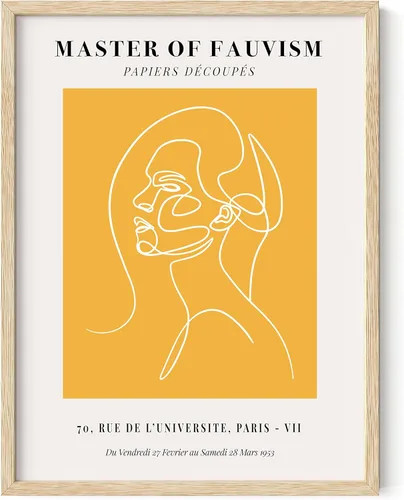 Miniatura 15 de Haus and Hues Arte de pared amarillo – Pósteres estéticos con cita para adolescentes, pósteres estéticos para dormitorio, niñas, impresión artística