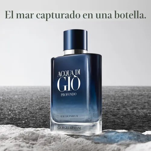 Miniatura 3 de Armani Beauty - Acqua di Giò Profondo - Eau de Parfum - Colonia para hombres - Fragancia fresca y aromática para hombres - Notas de mandarina