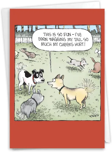 Miniatura 15 de NobleWorks - 1 tarjeta de cumpleaños humorística con sobre - Caricaturas divertidas para saludos de cumpleaños, tarjeta de celebración - Selfies
