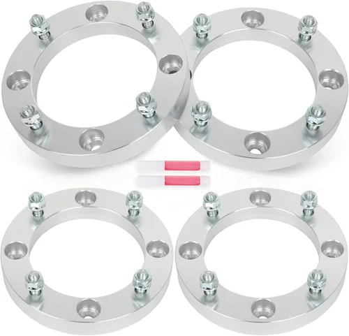Miniatura 8 de Espaciadores de rueda de 1 pulgada 4x156, centrados en 4 lengüetas, 3/8 pulgadas, 5.157 in, compatibles con Sportsman 850 EFI XP con EPS 2009-2011