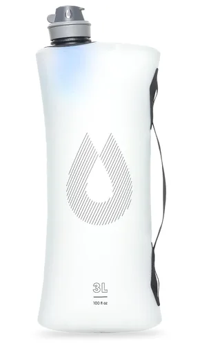 HydraPak Seeker+ - Bolsa de reservorio de hidratación con filtro y almacenamiento plegable (3L) sin BPA ni PVC, a prueba de fugas, ligera