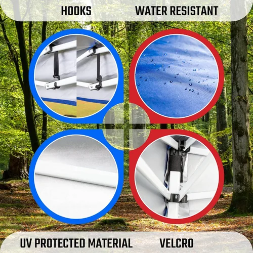 Miniatura 3 de Reemplazo de toldo desplegable con protección UV (96 pulgadas UV)